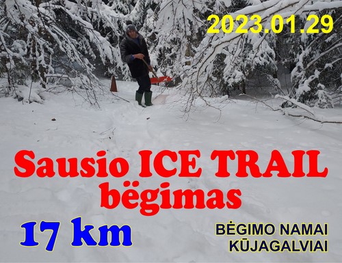 Sausio ICE trail bėgimas