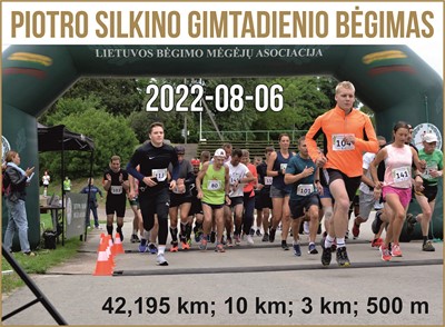 Ilgų nuotolių bėgiko Piotro Silkino gimtadienio bėgimas